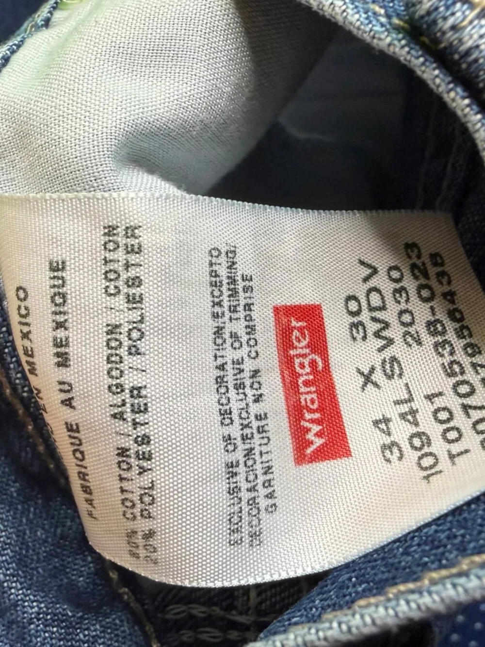 Wrangler Carpenter Jeans Mens Sz 34x34 Riveted Denim Workwear